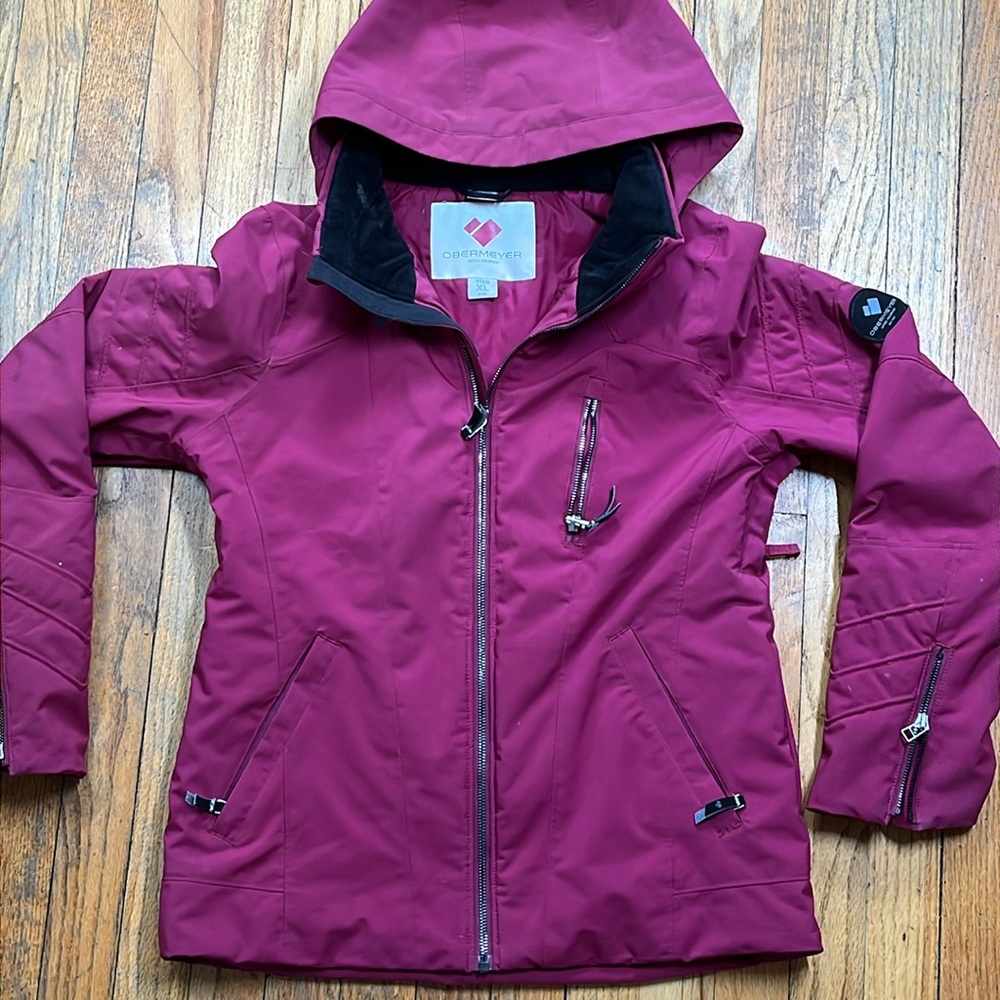 Obermeyer magenta ski jacket size XL